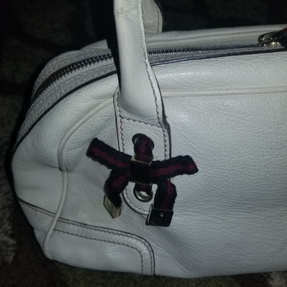 💌Gucci Off White Princy Boston Leather Handbag - Picture 6 of 15